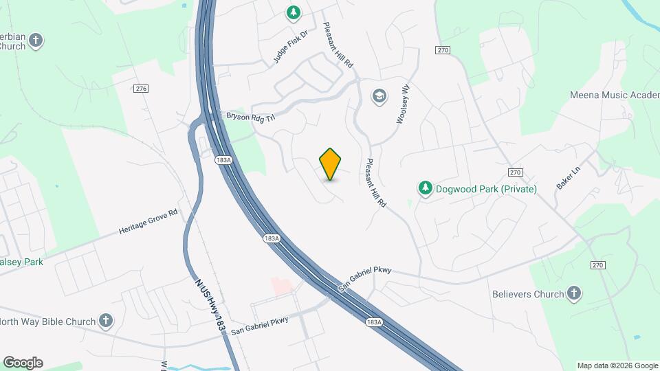 1568 Palo Verde Wy Map and Location Details