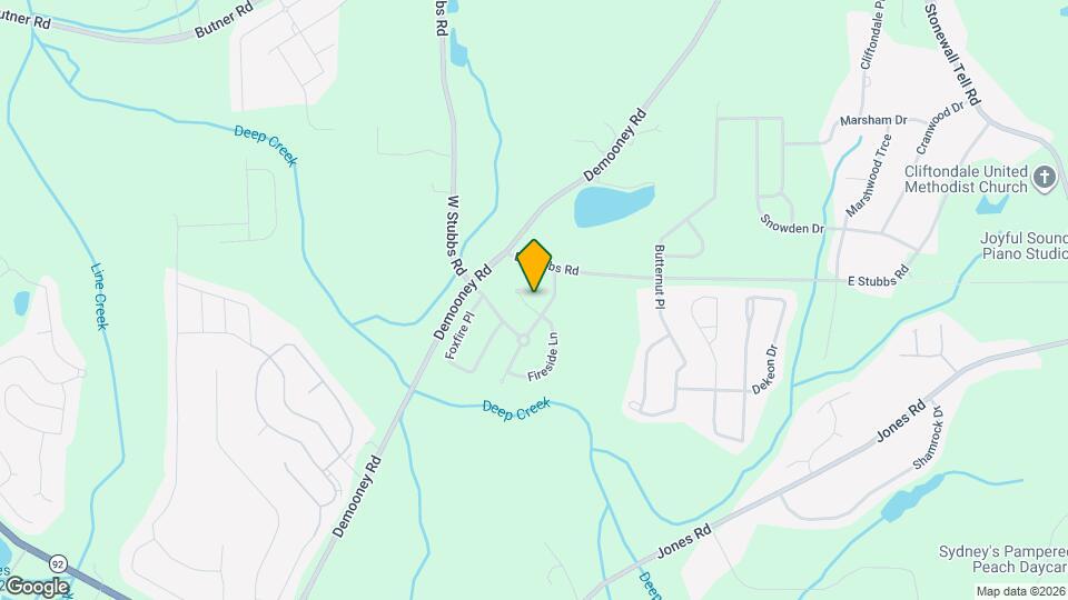 6802 Fireside Ln Mapa y Detalles de la Ubicación