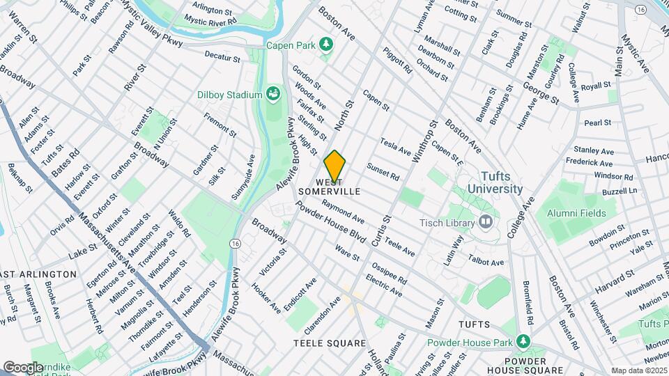 79 Conwell Ave, Unit 1 Map and Location Details