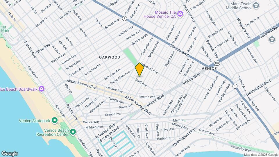 710 Milwood Ave Map and Location Details