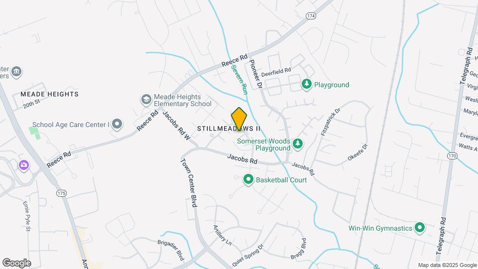 8210 Tomlinson Ct Map and Location Details