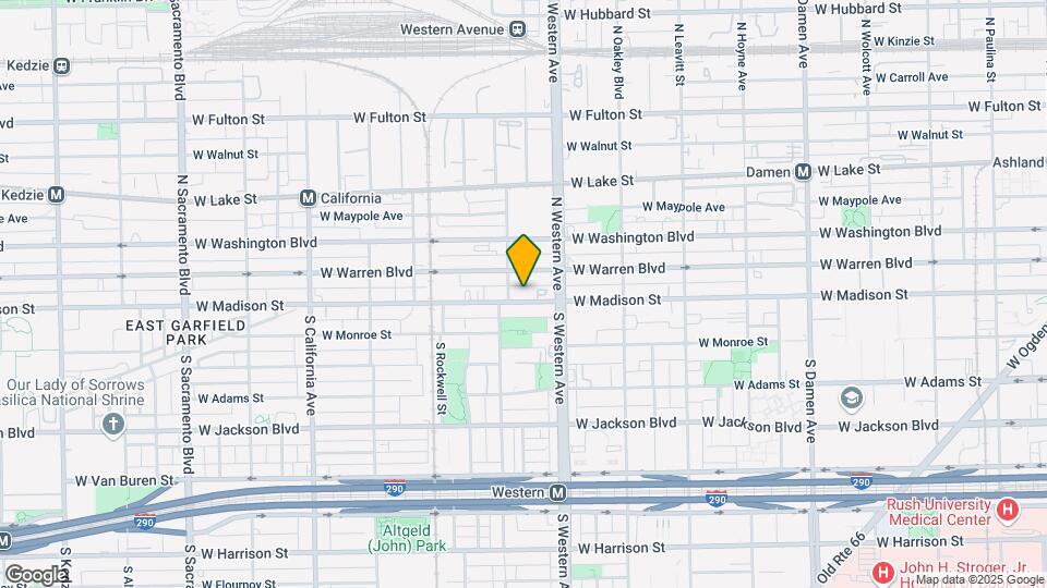 2436 W Madison St Map and Location Details
