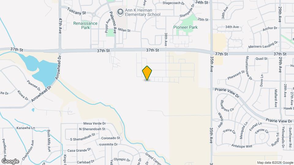 3932 Pinnacles Ct Map and Location Details