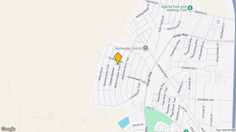 117 White Feather Trail Map and Location Details