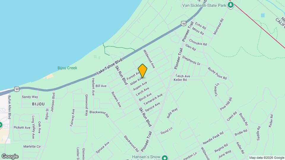 1094 Sonora Ave Map and Location Details