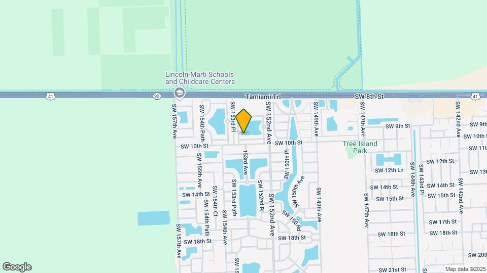 15323 SW 9th Way Map and Location Details