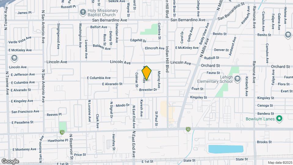 972 Karesh Ave Map and Location Details