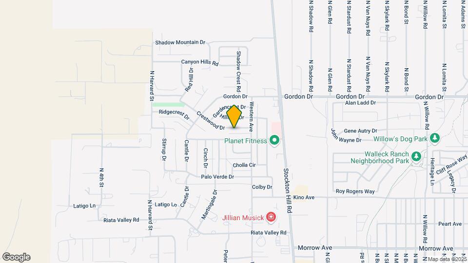 1020 Crestwood Dr Map and Location Details