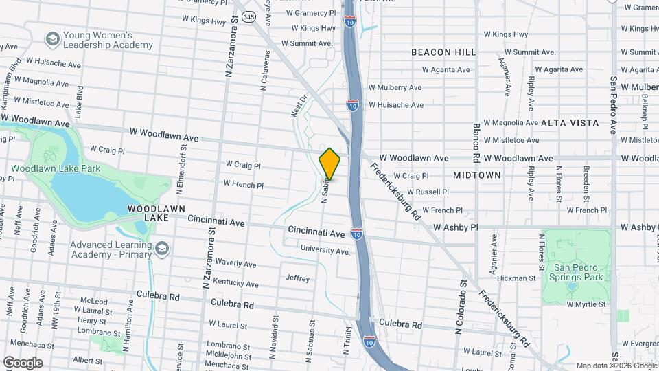 2310 N Sabinas St Map and Location Details