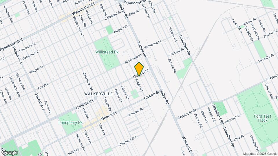 1210 Argyle Rd Map and Location Details