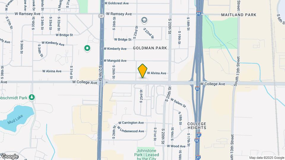 2250 W College Ave Map and Location Details