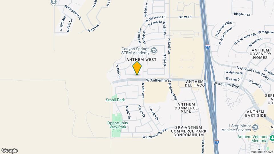 4513 W Heyerdahl Dr Mapa y Detalles de la Ubicación
