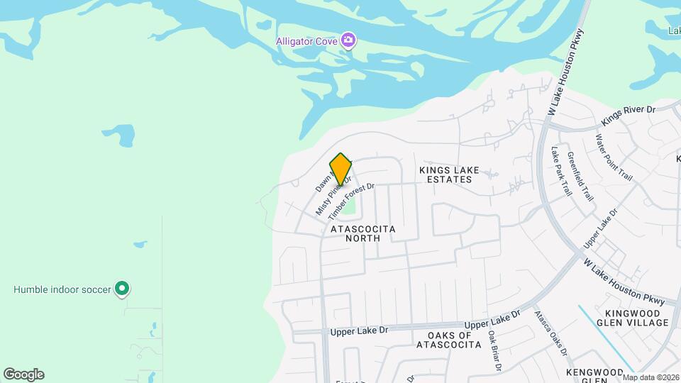 20118 Misty Pines Dr Map and Location Details