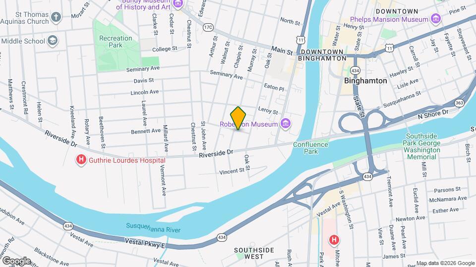 5 Ayres St, Unit 1 Map and Location Details