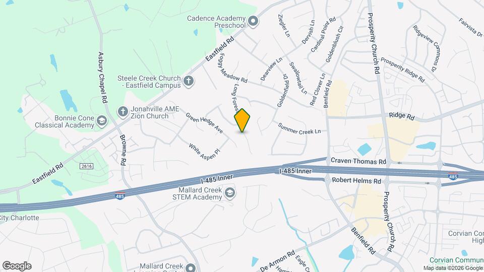 11721 Long Forest Dr Map and Location Details