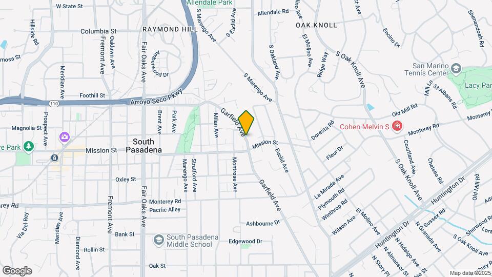 859 Garfield Ave, Unit 859 Map and Location Details