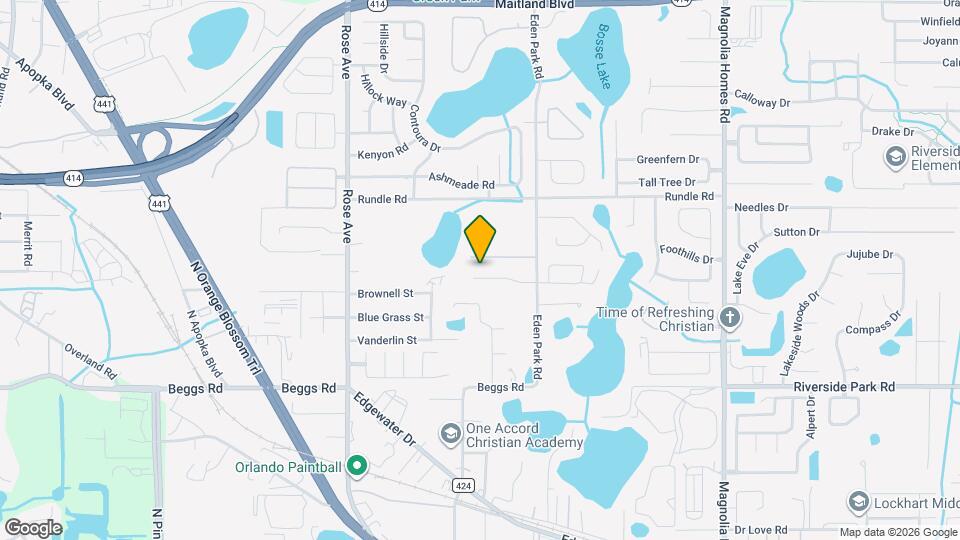 4927 Eden View Ct Mapa y Detalles de la Ubicación