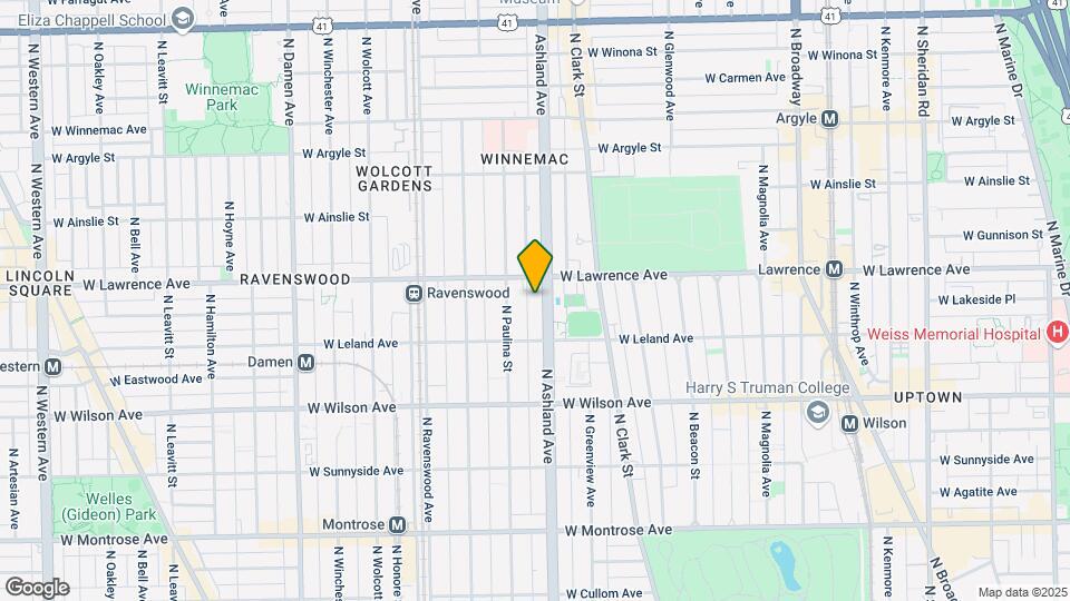 4738 N Ashland Ave Map and Location Details