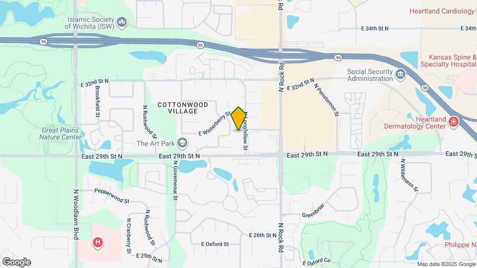 3029 N Longfellow Ct Map and Location Details