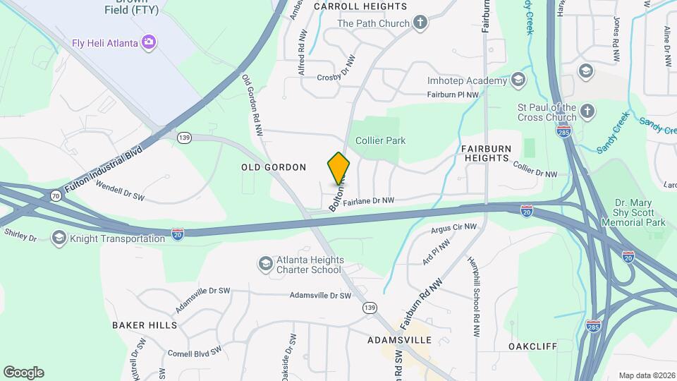 470 Bolton Rd NW Mapa y Detalles de la Ubicación