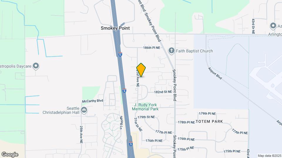 Landing at Smokey Pointe Map and Location Details