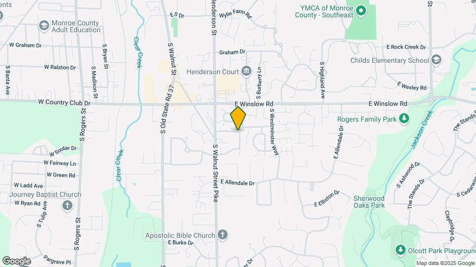 720 E Sherwood Hills Dr Map and Location Details