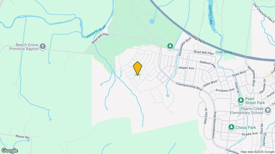 6007 Camberley St Map and Location Details