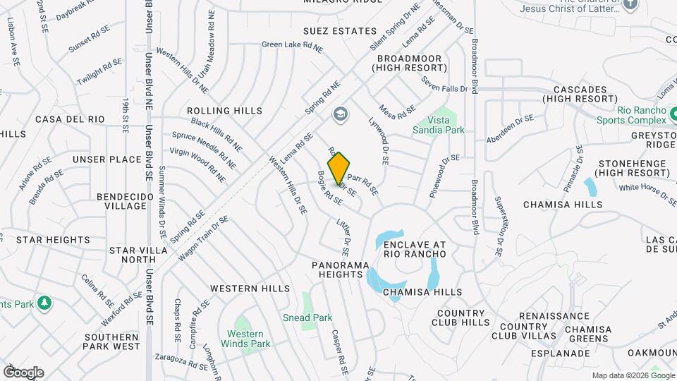2550 Rosswood Dr SE Map and Location Details