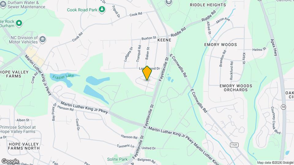 1001 Heartstone Wy Map and Location Details