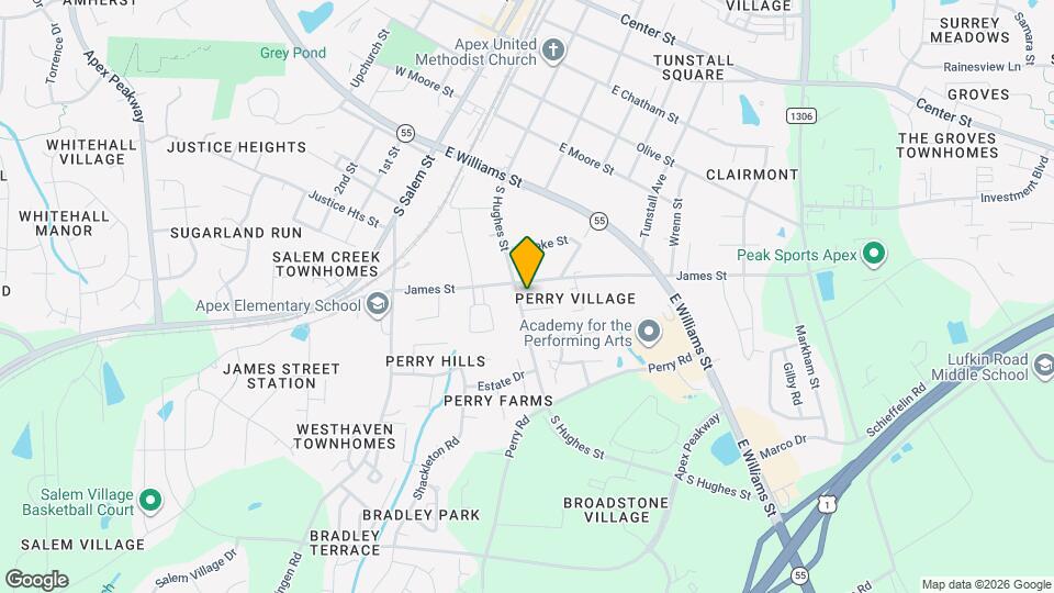 705 S Hughes St Mapa y Detalles de la Ubicación