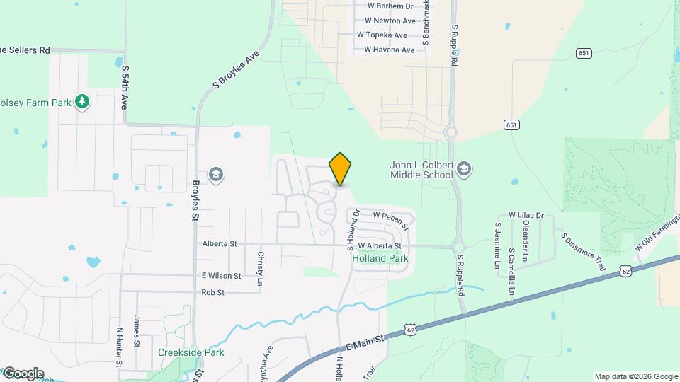 4656 W Fairbanks Way Mapa y Detalles de la Ubicación