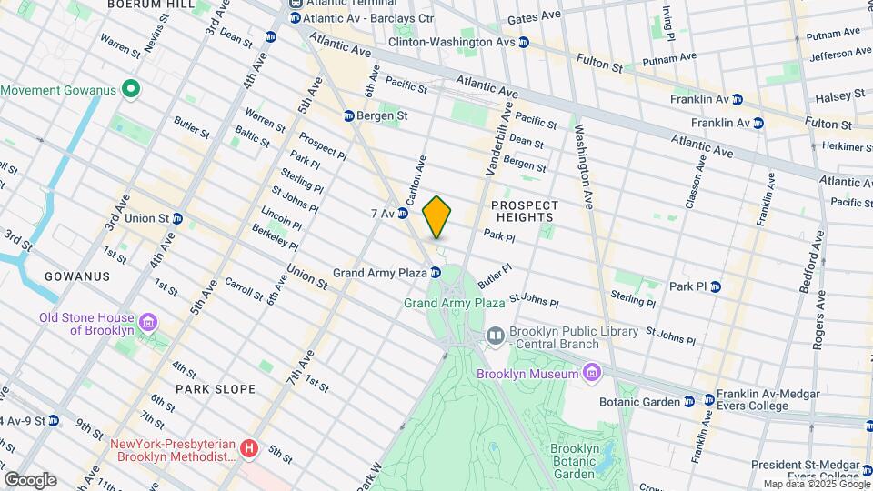 189 Sterling Pl Mapa y Detalles de la Ubicación