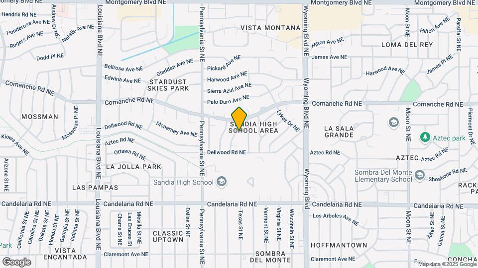 3208 Texas St NE Map and Location Details