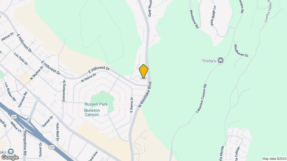 637 Arroyo Oaks Dr Map and Location Details
