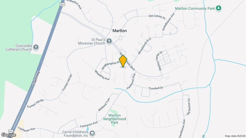 12526 Woodstock Dr E Map and Location Details