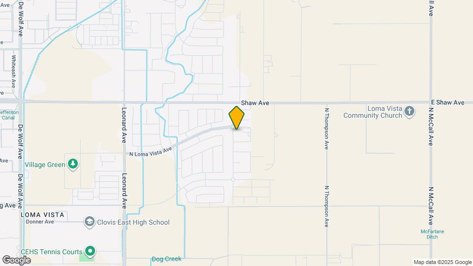 2227 N Highland Ave Map and Location Details