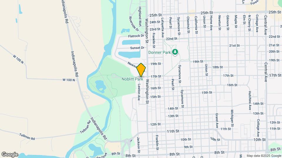 1625 Lawton Ave Mapa y Detalles de la Ubicación