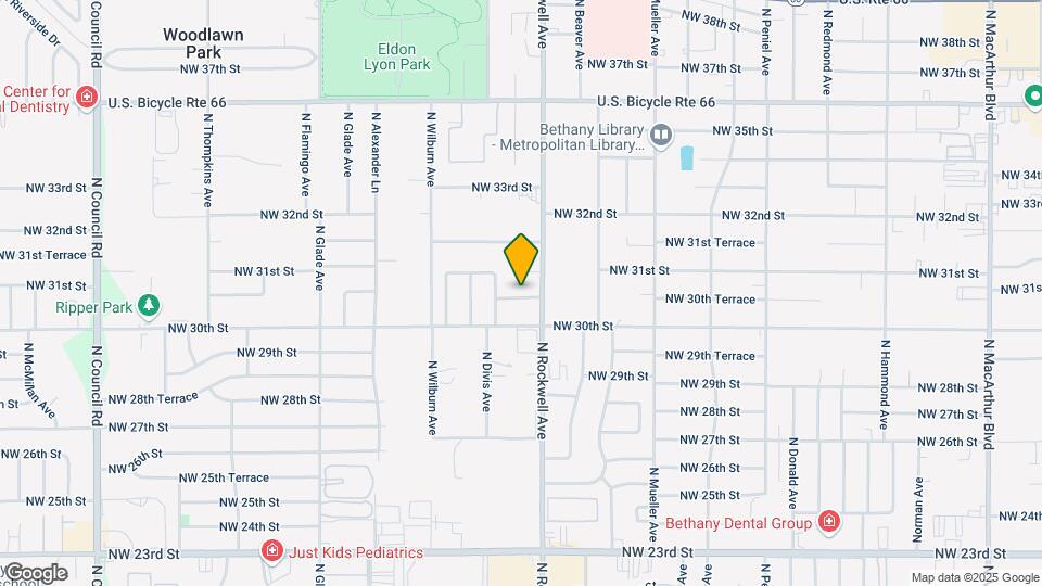 7111 NW 30th Terrace Map and Location Details