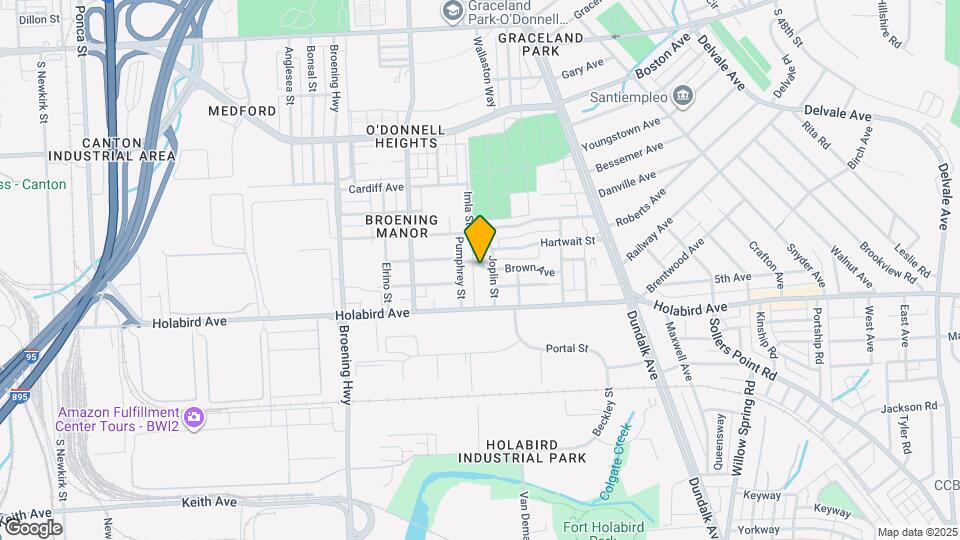 6305 Brown Ave Map and Location Details