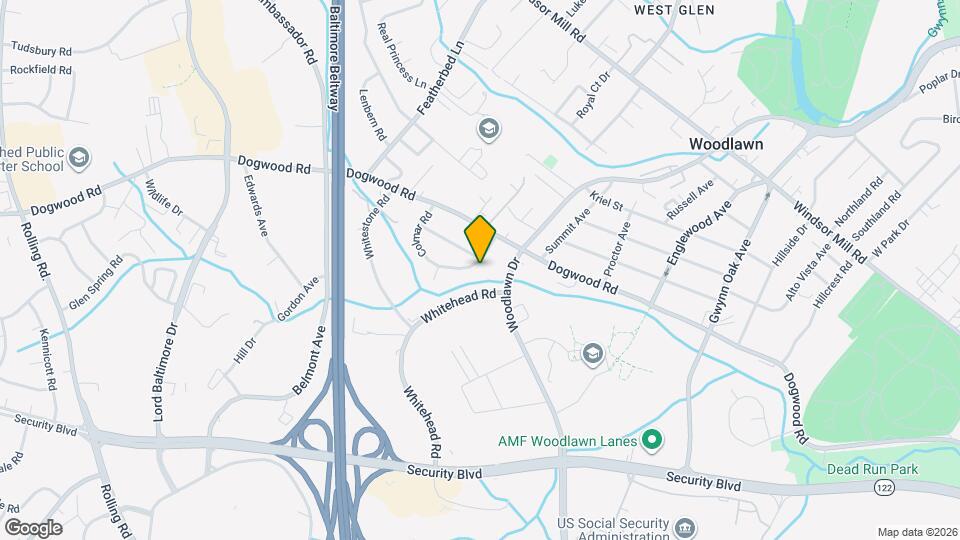 1812 Colmar Rd Map and Location Details