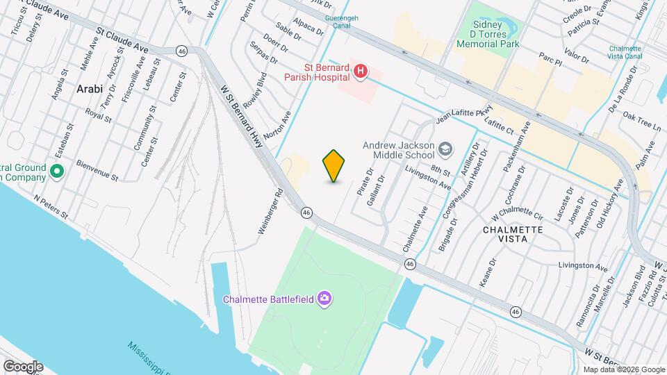 Riverview Apartments Map and Location Details