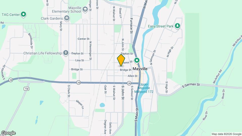 304 Bridge St, Unit 304 1/2 Map and Location Details