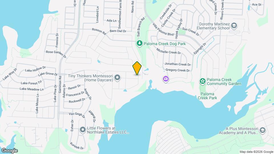 1837 Lake Grove Dr Map and Location Details
