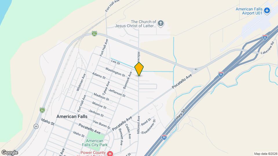 109 Hillcrest Ave Map and Location Details