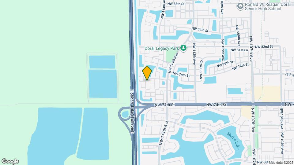 7717 NW 116th Ave Map and Location Details