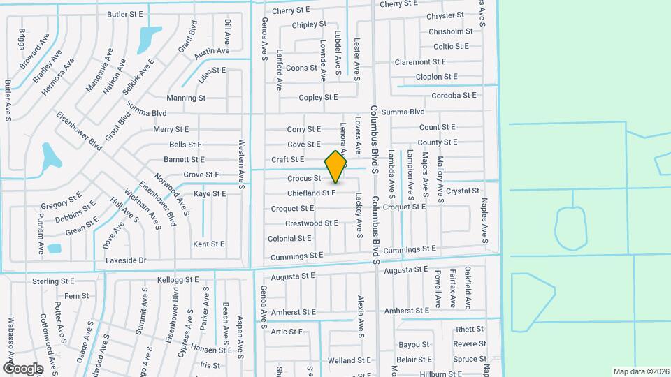1139 Chiefland St E Map and Location Details