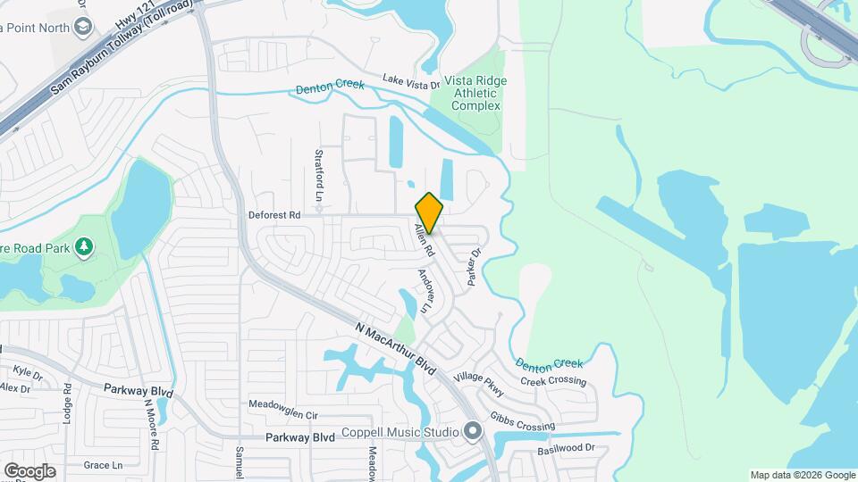 696 Allen Rd Map and Location Details
