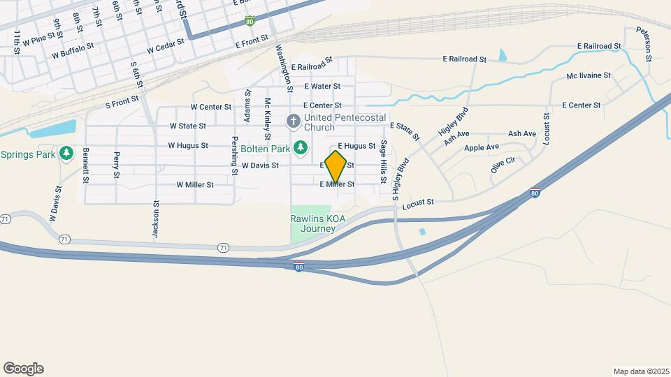 704 Miller Ct, Unit C Map and Location Details