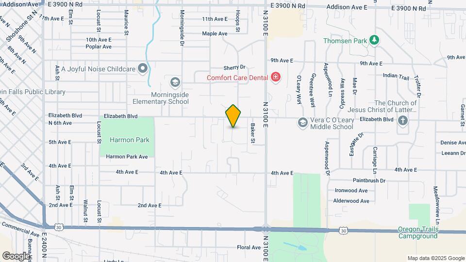 2140 Elizabeth Blvd Apt 33B, Unit 31D Mapa y Detalles de la Ubicación