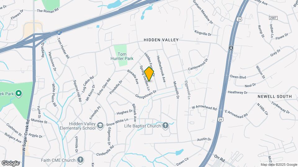 6328 Spring Garden Ln Map and Location Details